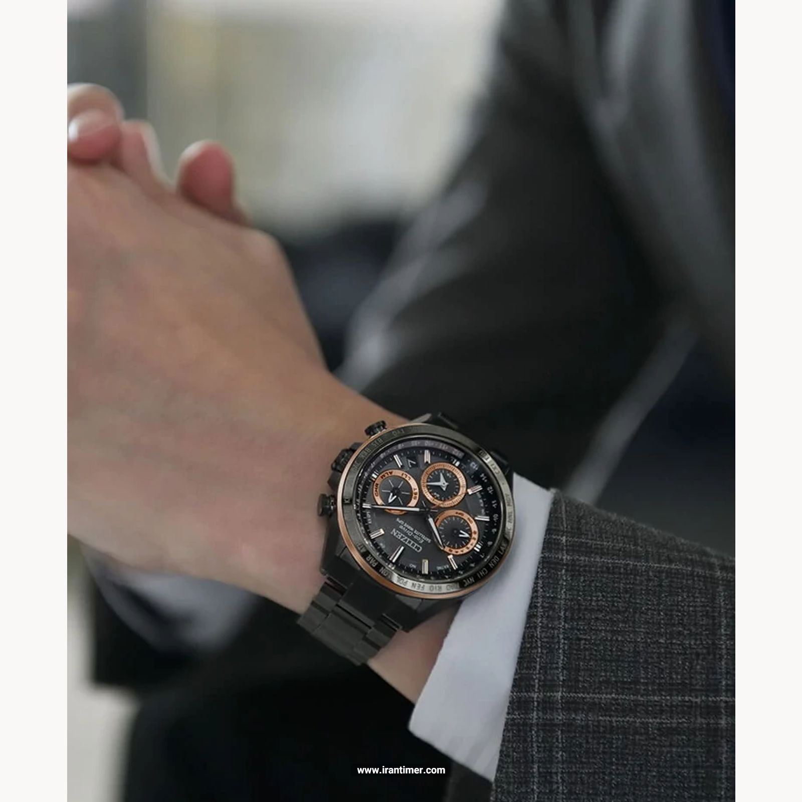 قیمت و خرید ساعت مچی مردانه سیتیزن(CITIZEN) مدل CC4016-67E کلاسیک | اورجینال و اصلی