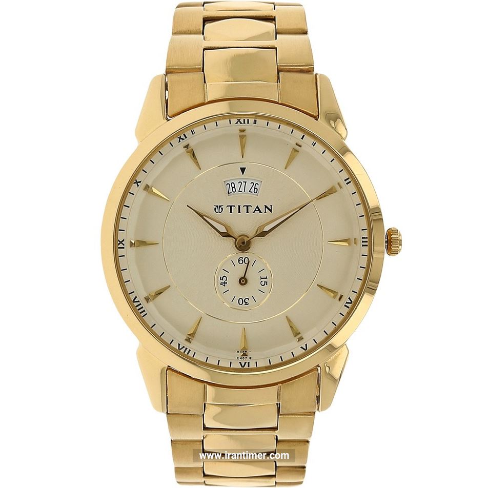 قیمت و خرید ساعت مچی مردانه تایتِن(TITAN) مدل T1521YM02 کلاسیک | اورجینال و اصلی