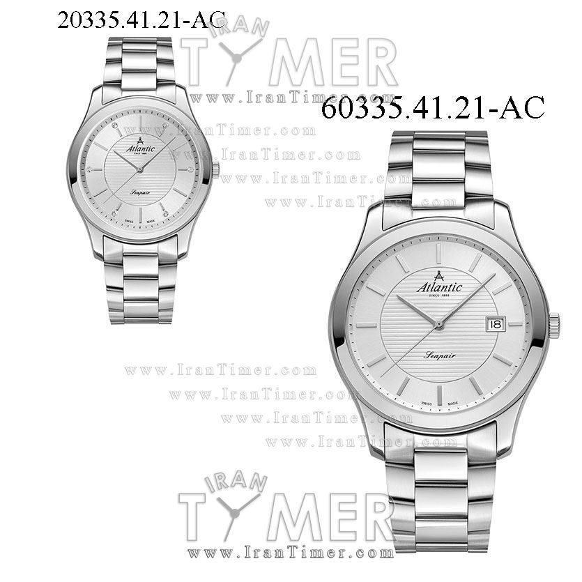 قیمت و خرید ساعت مچی زنانه آتلانتیک(ATLANTIC) مدل AC-20335.41.21 کلاسیک | اورجینال و اصلی