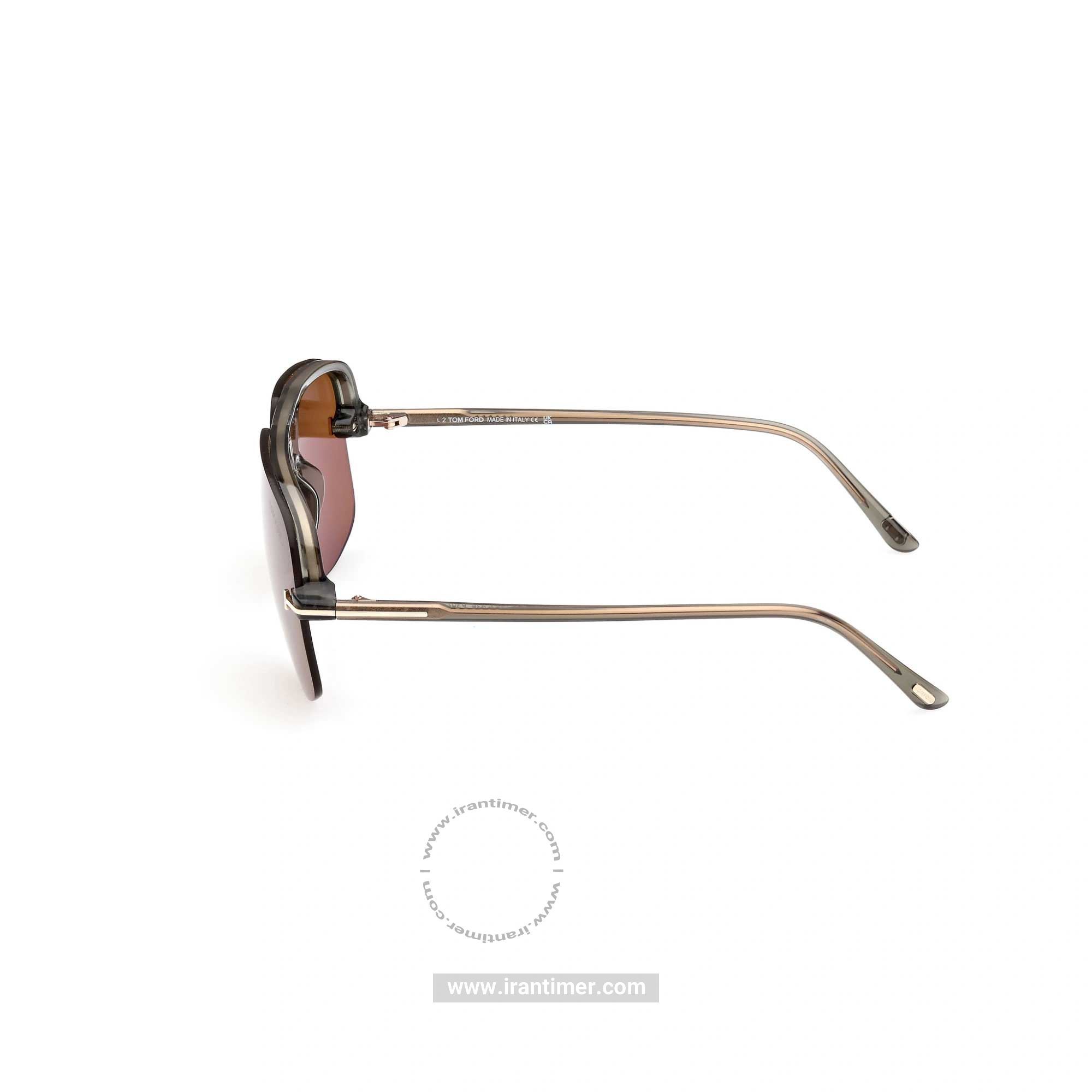 قیمت و خرید عینک آفتابی مردانه خلبانی (TOM FORD) مدل FT 1003 93E 63 | اورجینال و اصلی