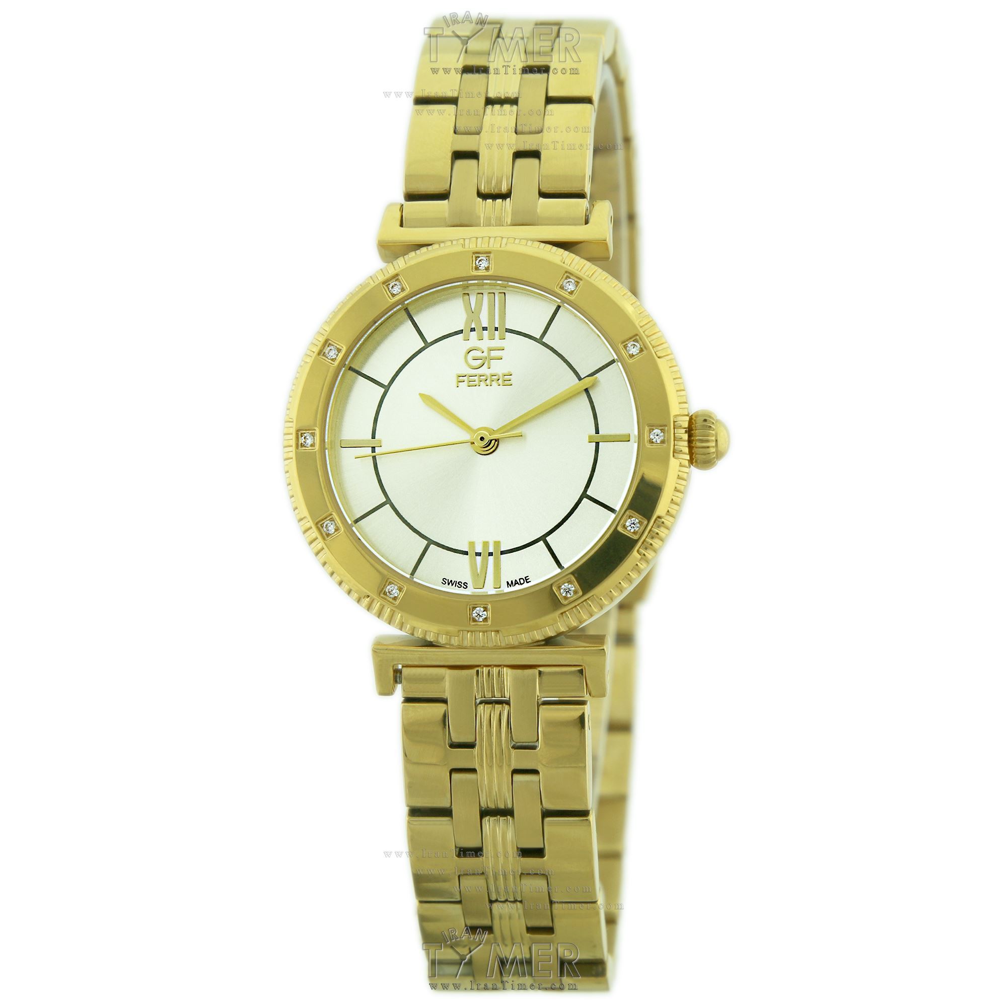 قیمت و خرید ساعت مچی زنانه جی اف فره(GF FERRE) مدل GF.GP6670 کلاسیک | اورجینال و اصلی