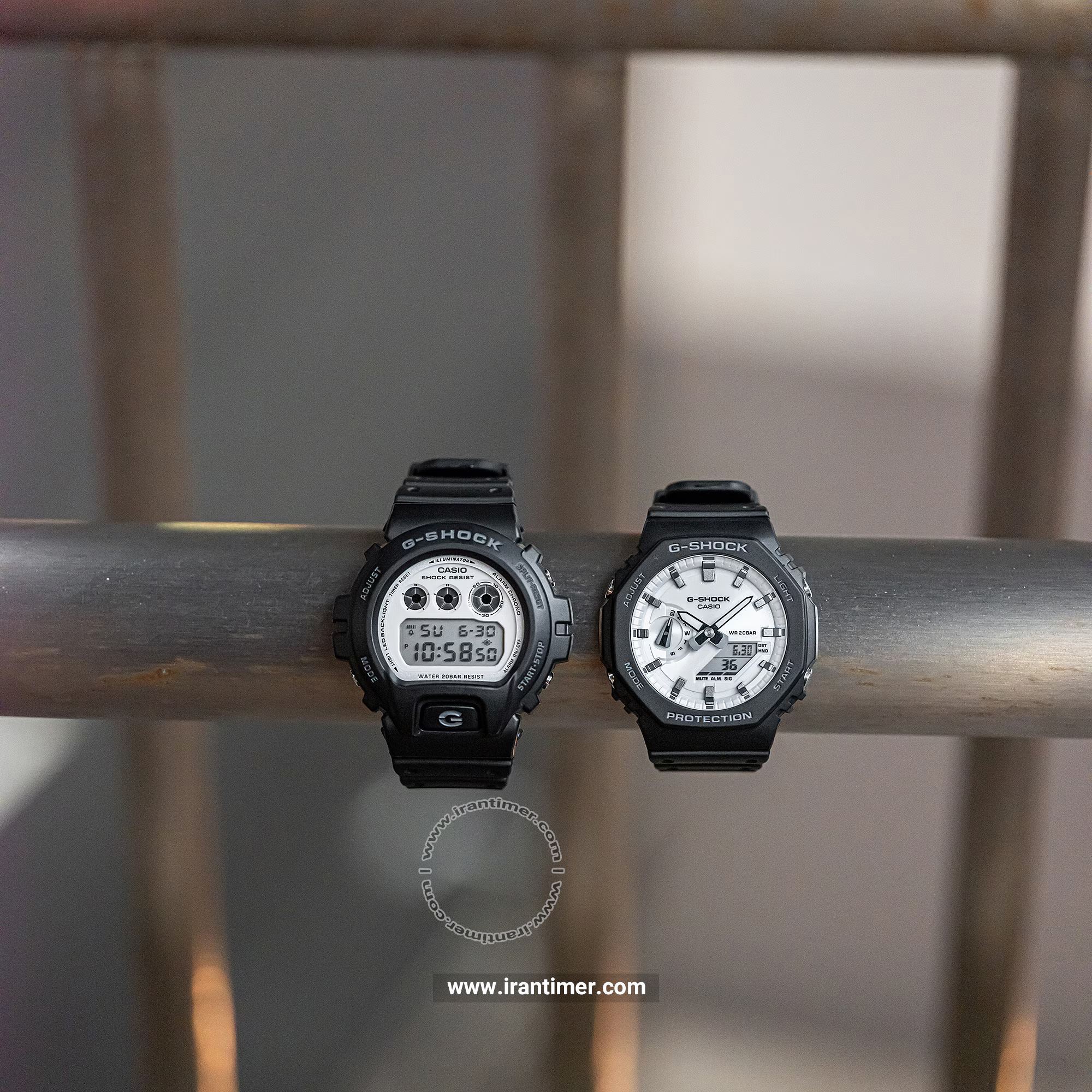 قیمت و خرید ساعت مچی مردانه کاسیو (CASIO) جی شاک مدل GA-2100WD-1ADR اسپرت | اورجینال و اصلی