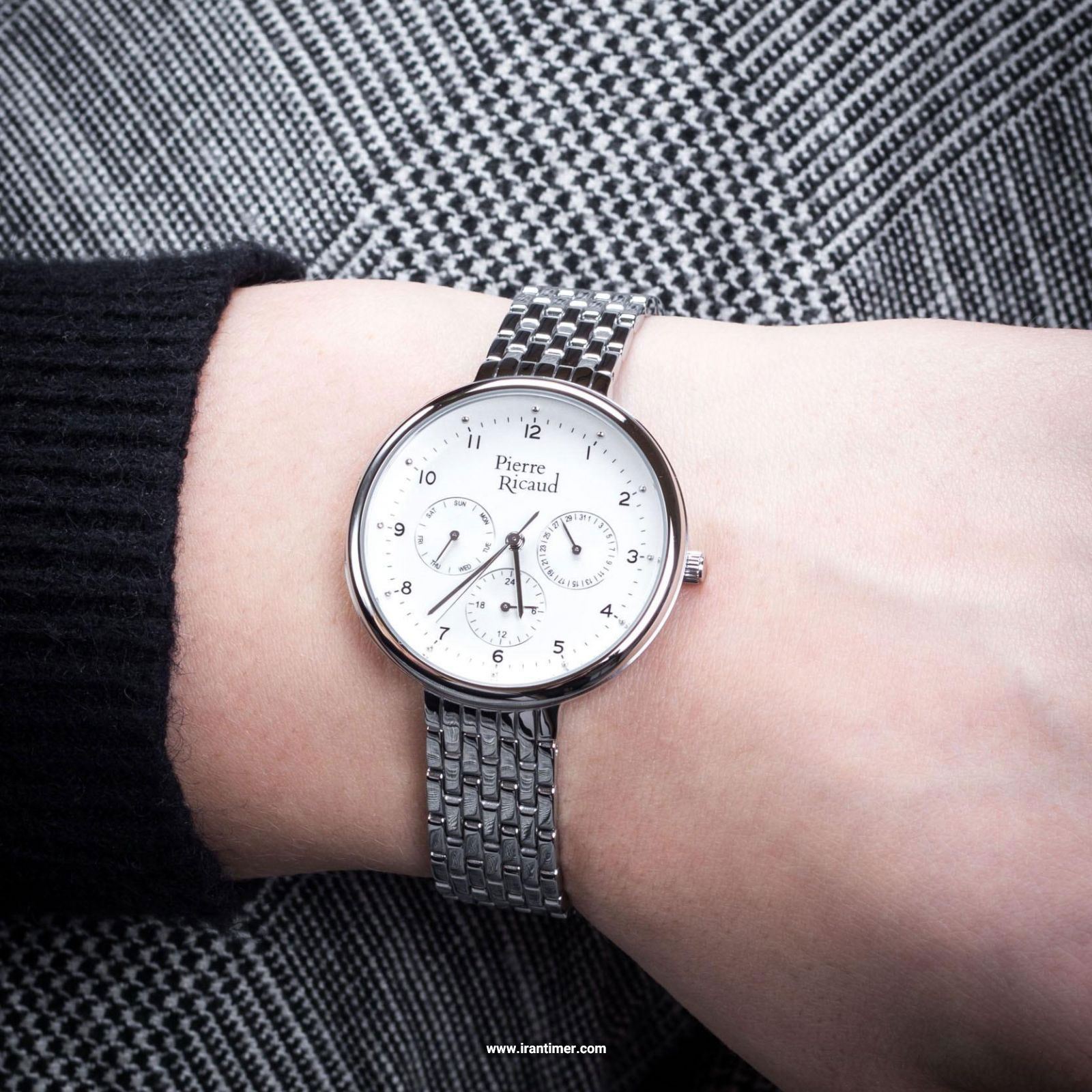 قیمت و خرید ساعت مچی زنانه پیر ریکو(Pierre Ricaud) مدل P22089.5123QF کلاسیک | اورجینال و اصلی