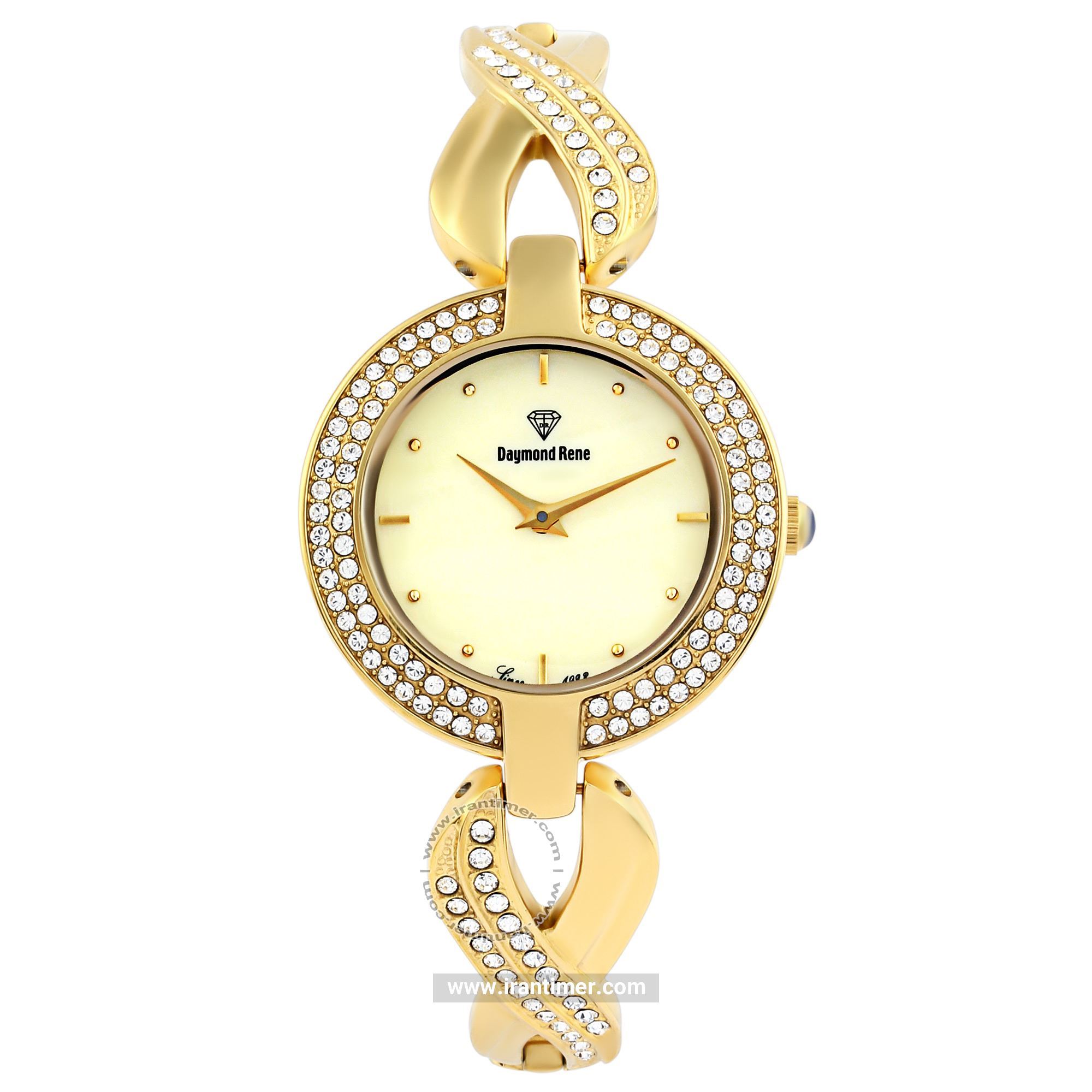 قیمت و خرید ساعت مچی زنانه دیموند رنه(DAYMOND RENE) مدل 2130TB-SG7 فشن | اورجینال و اصلی