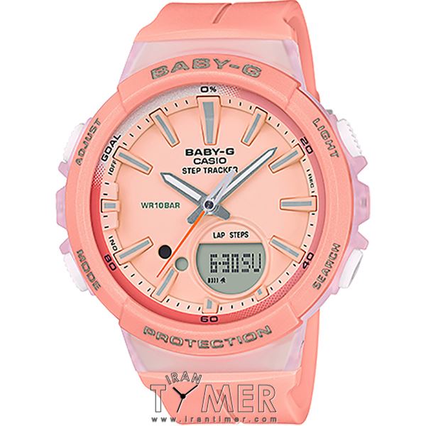 قیمت و خرید ساعت مچی کاسیو (CASIO) بیبی جی مدل BGS-100-4ADR اسپرت | اورجینال و اصلی