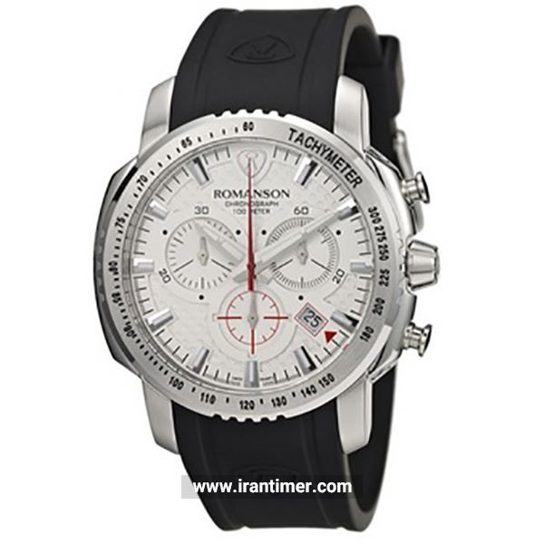 قیمت و خرید ساعت مچی مردانه رومانسون(ROMANSON) مدل AL3202HM1WAS2W-W اسپرت | اورجینال و اصلی