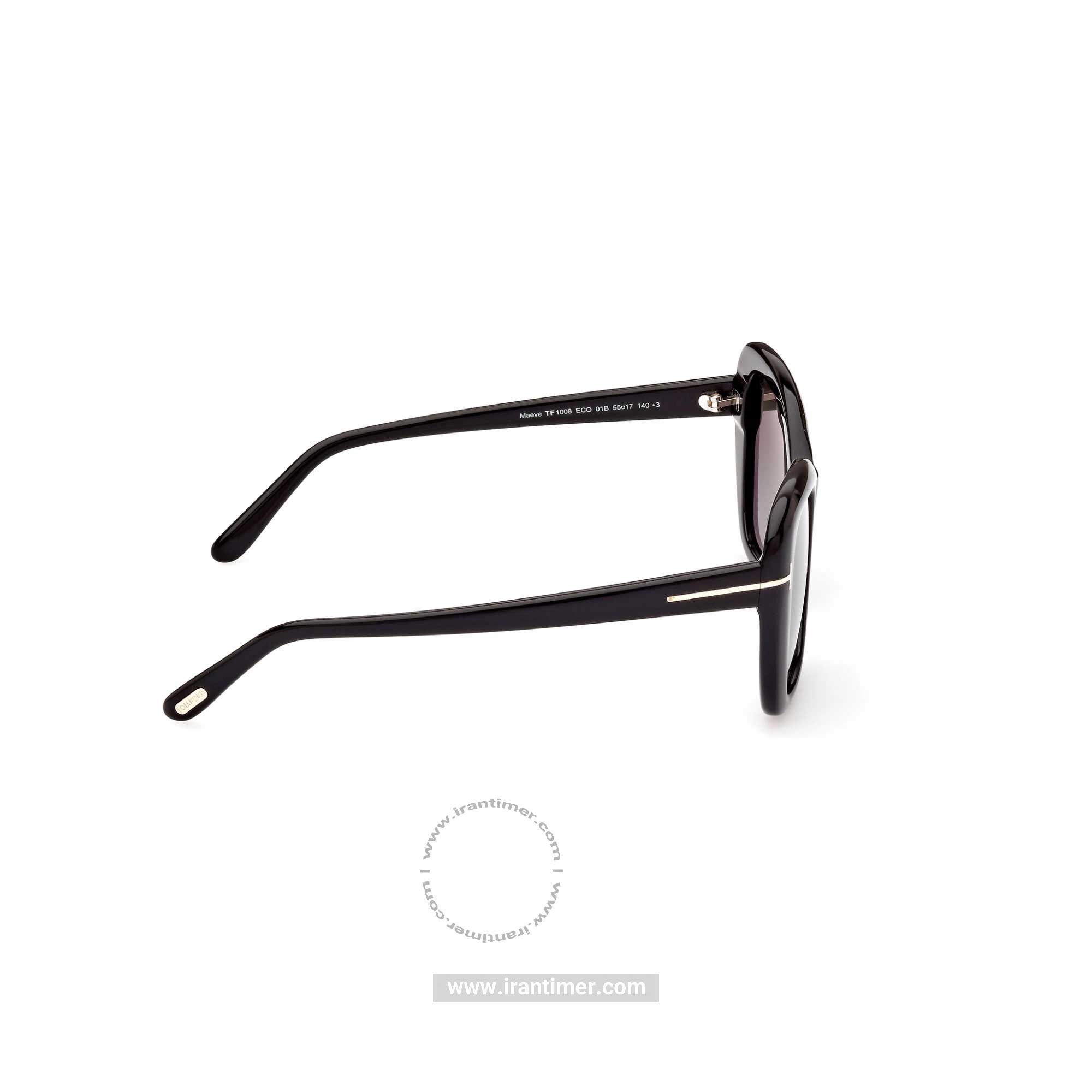 قیمت و خرید عینک آفتابی زنانه کلاسیک (TOM FORD) مدل FT 1008 01B 55 | اورجینال و اصلی