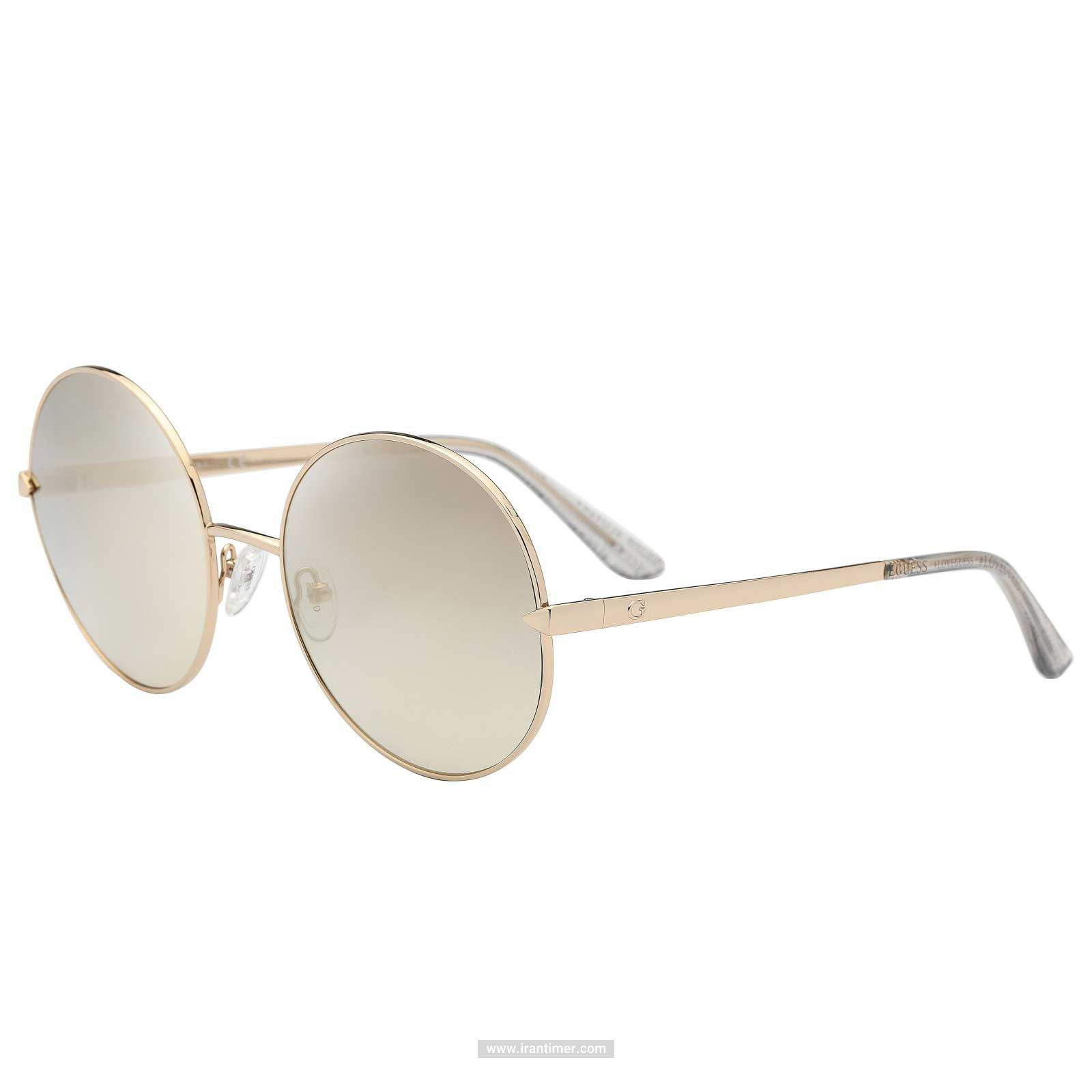 قیمت و خرید عینک آفتابی زنانه کلاسیک (guess) مدل GU 7614 32C 59 | اورجینال و اصلی