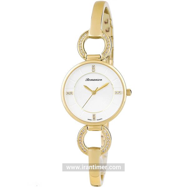 قیمت و خرید ساعت مچی زنانه رومانسون(ROMANSON) مدل RM7A04QLGGA1R1-W فشن | اورجینال و اصلی