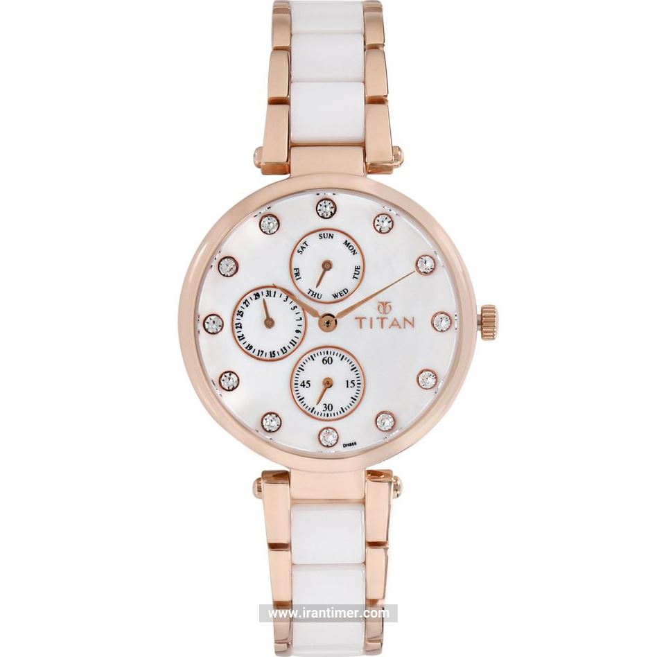 قیمت و خرید ساعت مچی زنانه تایتِن(TITAN) مدل 95062WD02 کلاسیک فشن | اورجینال و اصلی