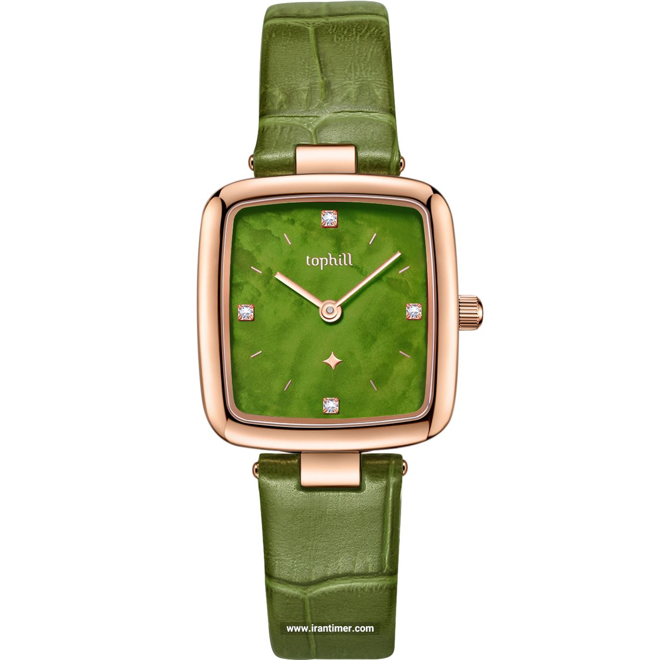 قیمت و خرید ساعت مچی زنانه تاپ هیل(TOPHILL) مدل TH002L.PG3752 کلاسیک | اورجینال و اصلی