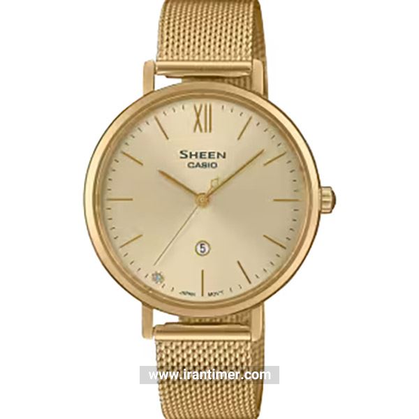 قیمت و خرید ساعت مچی زنانه کاسیو (CASIO) شین مدل SHE-4539GM-9AUDF کلاسیک | اورجینال و اصلی