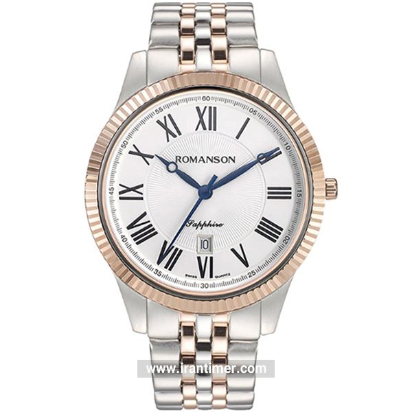 قیمت و خرید ساعت مچی مردانه رومانسون(ROMANSON) مدل TM3BS190MMJJASR2-W کلاسیک | اورجینال و اصلی