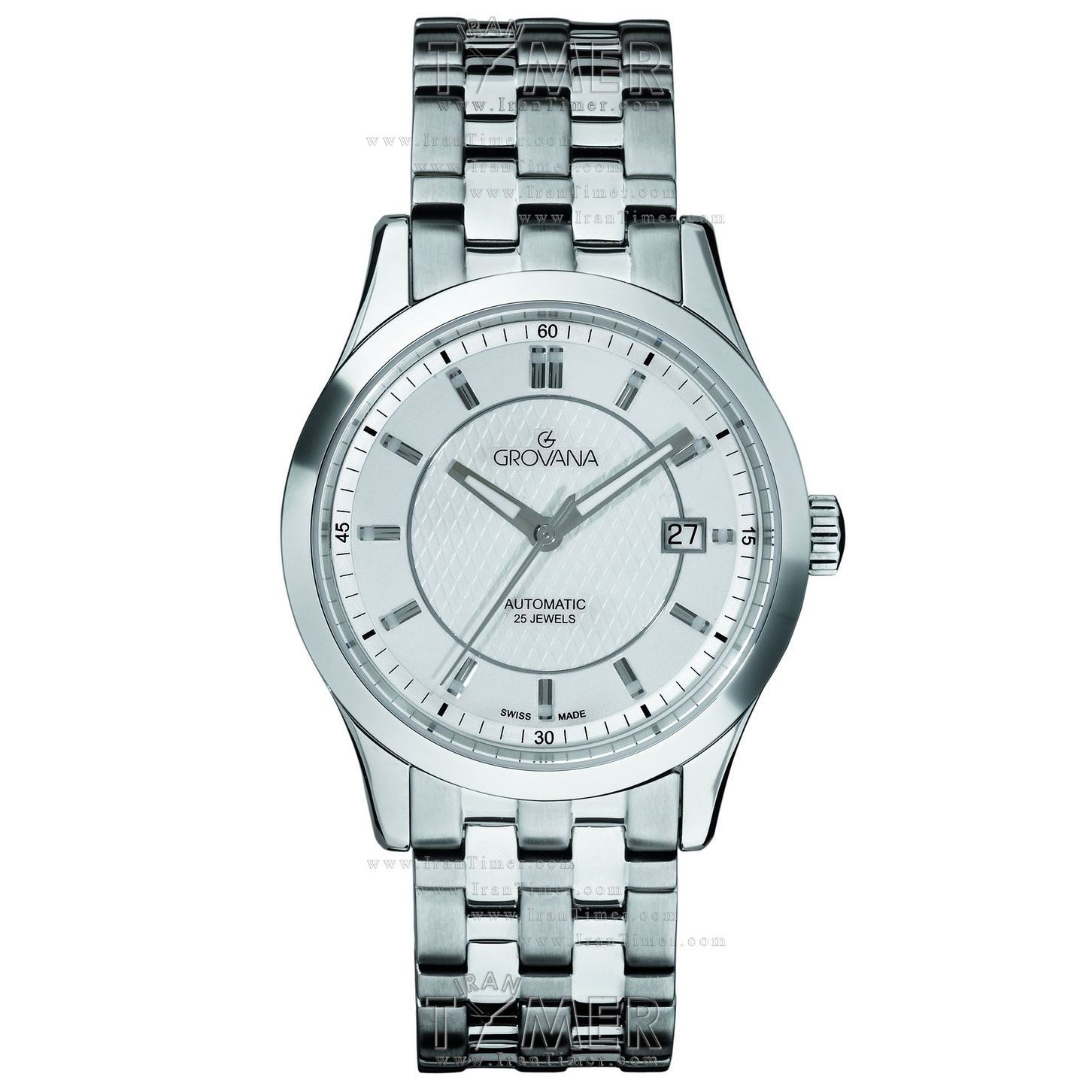 قیمت و خرید ساعت مچی مردانه گرووانا(GROVANA) مدل 1208-2132 کلاسیک | اورجینال و اصلی