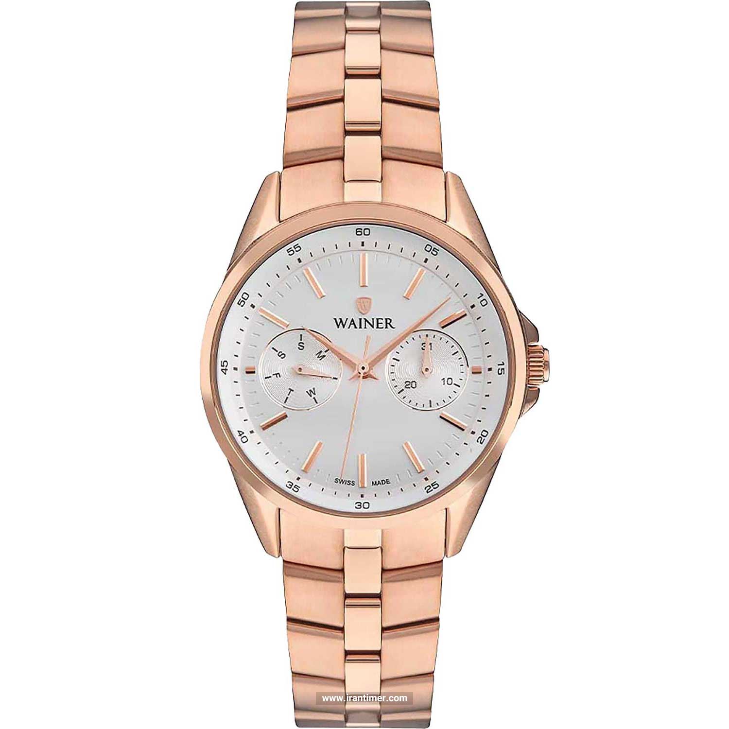 قیمت و خرید ساعت مچی زنانه واینر(WAINER) مدل WA.18222-B کلاسیک | اورجینال و اصلی