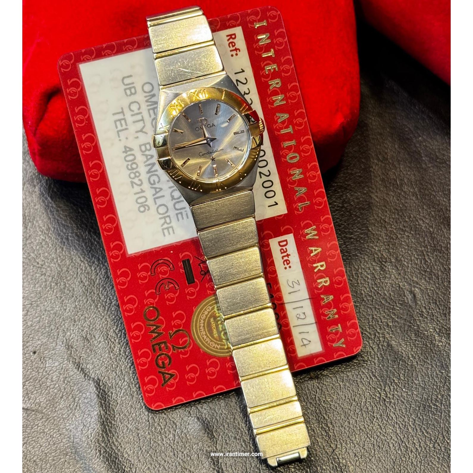 قیمت و خرید ساعت مچی زنانه امگا(OMEGA) مدل 123.20.24.60.02.002-001 کلاسیک | اورجینال و اصلی