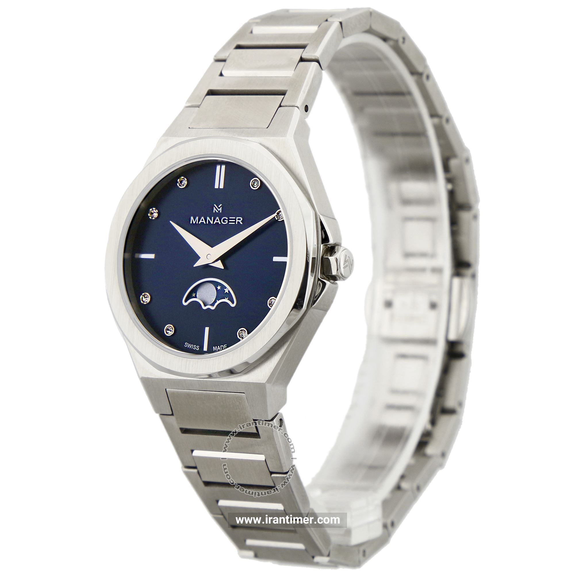 قیمت و خرید ساعت مچی زنانه منیجر(MANAGER) مدل MAN-MP-58-SM کلاسیک | اورجینال و اصلی