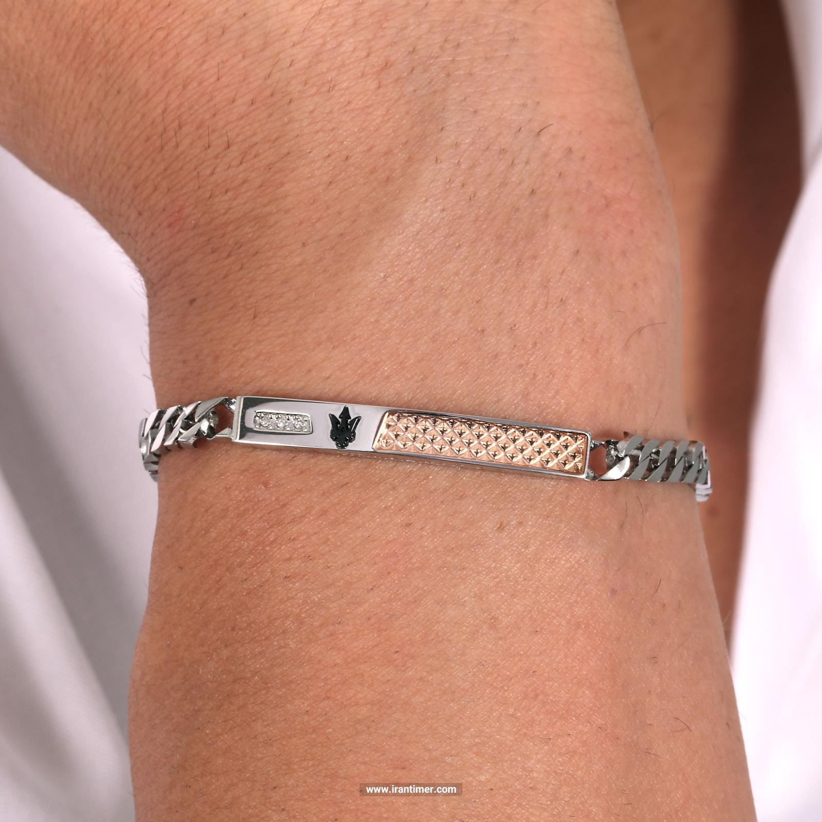 قیمت و خرید دستبند باز مردانه مازراتی(MASERATI) مدل JM521ATY14 کلاسیک | اورجینال و اصلی