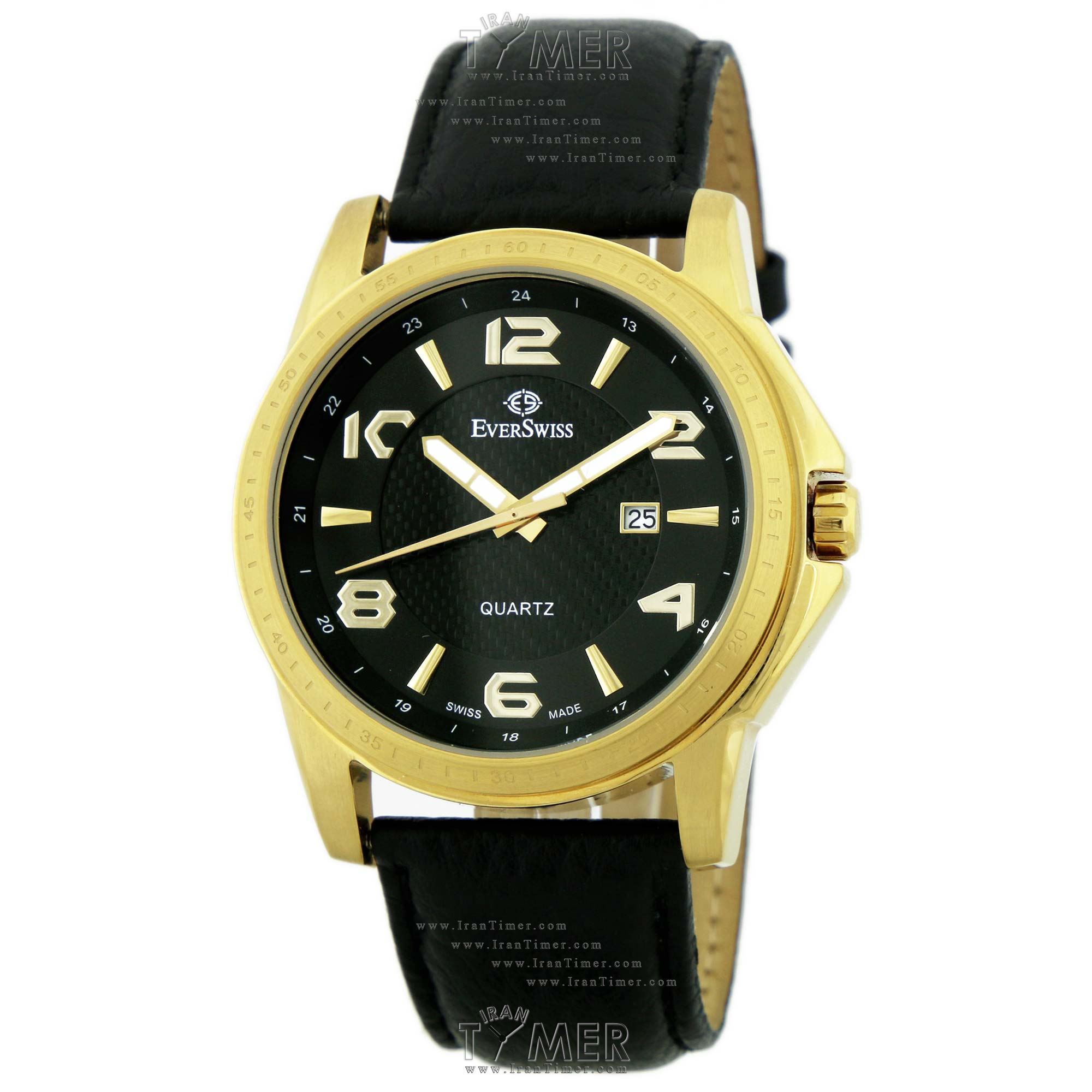 قیمت و خرید ساعت مچی مردانه اورسوئیس(EVER SWISS) مدل 19229-G154 کلاسیک | اورجینال و اصلی