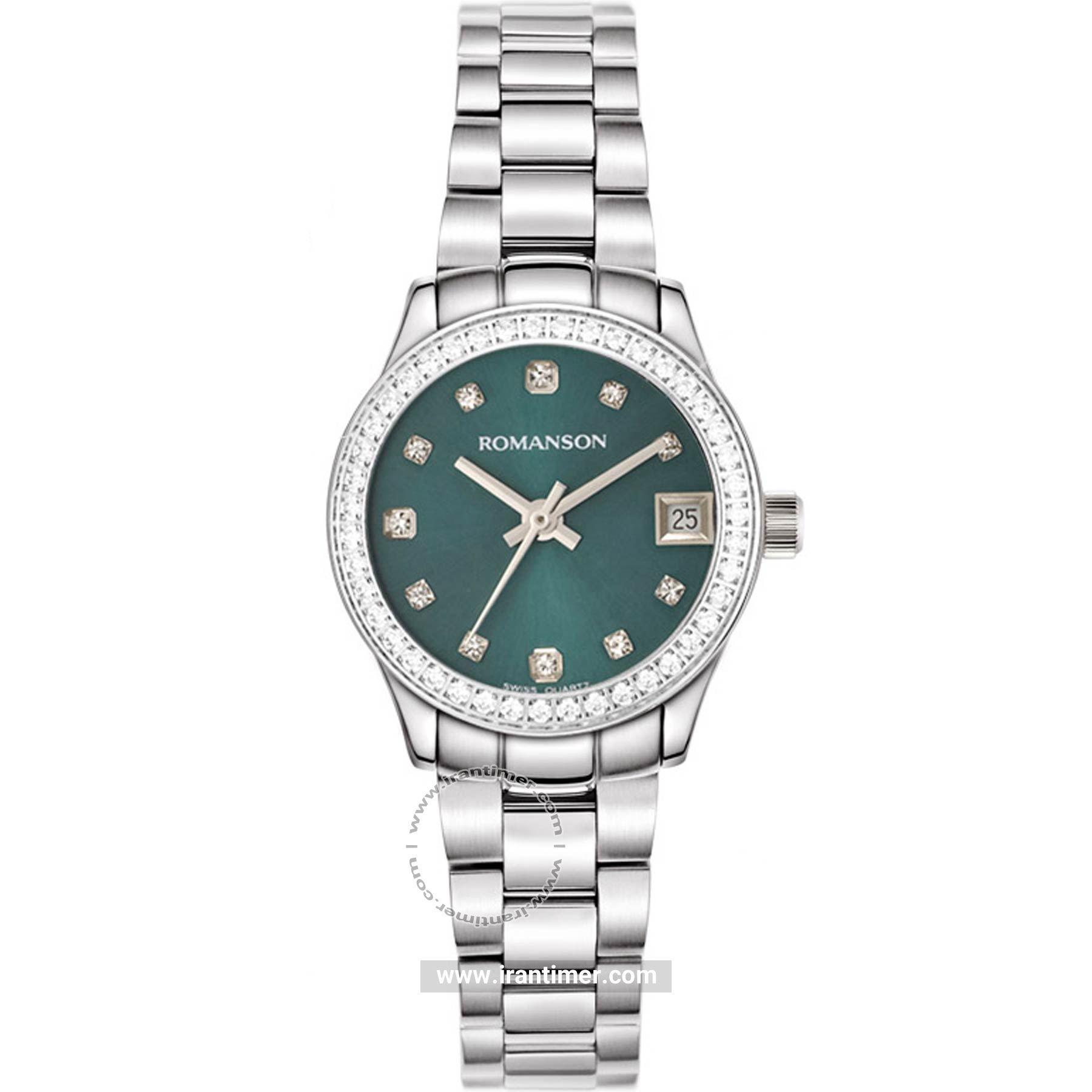قیمت و خرید ساعت مچی زنانه رومانسون(ROMANSON) مدل RM4205QL1WAD2W-GR کلاسیک | اورجینال و اصلی