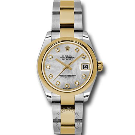 قیمت و خرید ساعت مچی زنانه رولکس(Rolex) مدل 178243 mdo White کلاسیک | اورجینال و اصلی