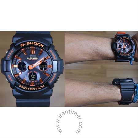 قیمت و خرید ساعت مچی مردانه کاسیو (CASIO) جی شاک مدل GAS-100BR-1ADR اسپرت | اورجینال و اصلی