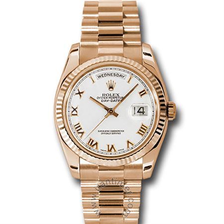قیمت و خرید ساعت مچی مردانه رولکس(Rolex) مدل 118235 wrp White کلاسیک | اورجینال و اصلی