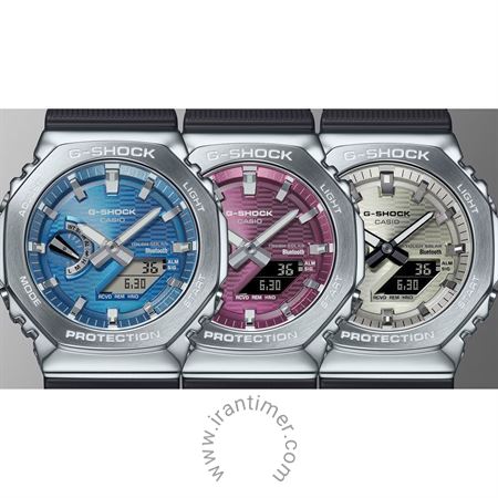 قیمت و خرید ساعت مچی مردانه کاسیو (CASIO) جی شاک مدل GBM-2100A-8BDR اسپرت | اورجینال و اصلی