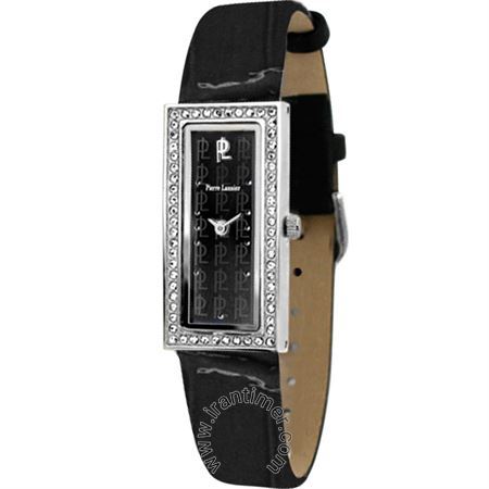 ساعت مچی زنانه کلاسیک بند چرم طبیعی، نگین دار