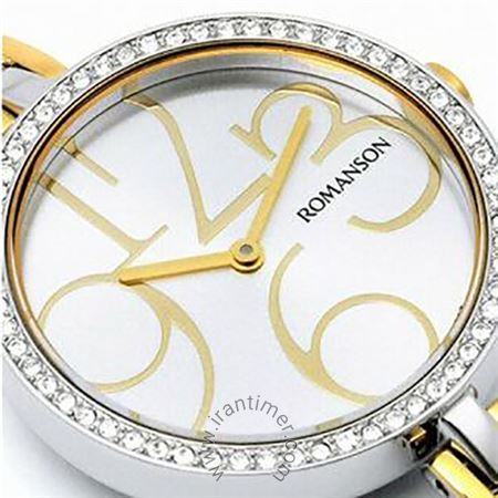 قیمت و خرید ساعت مچی زنانه رومانسون(ROMANSON) مدل RM7283TL1CAS1G-W کلاسیک | اورجینال و اصلی