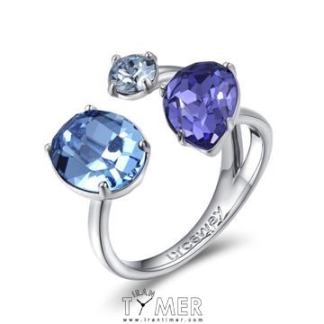 ساعت مچی انگشتر زنانه فشن استیل، نگین سواروسکی