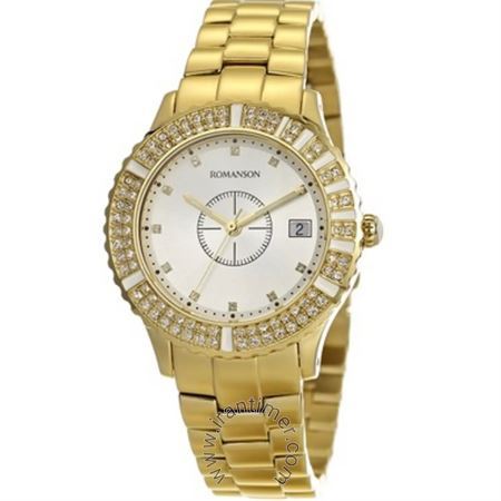 قیمت و خرید ساعت مچی زنانه رومانسون(ROMANSON) مدل RM9229TL1GAS1G فشن | اورجینال و اصلی