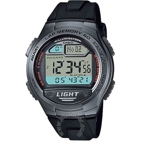 قیمت و خرید ساعت مچی مردانه کاسیو (CASIO) جنرال مدل W-734-1AVDF کلاسیک | اورجینال و اصلی
