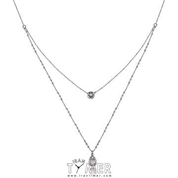 ساعت مچی گردنبند زنانه فشن استیل، نگین سواروسکی