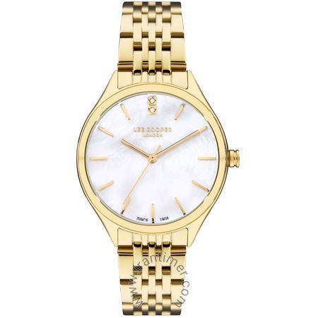 ساعت مچی زنانه فشن بند استیل، نگین دار