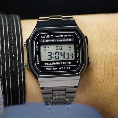 قیمت و خرید ساعت مچی مردانه کاسیو (CASIO) جنرال مدل A168WGG-1ADF کلاسیک | اورجینال و اصلی