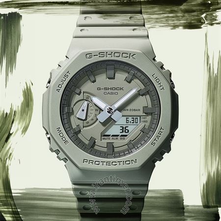 قیمت و خرید ساعت مچی مردانه کاسیو (CASIO) جی شاک مدل GA-2100NC-3ADR اسپرت | اورجینال و اصلی