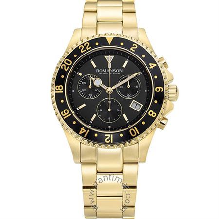 ساعت مچی مردانه اسپرت تمام استیل، کرونوگراف، نمایش تاریخ