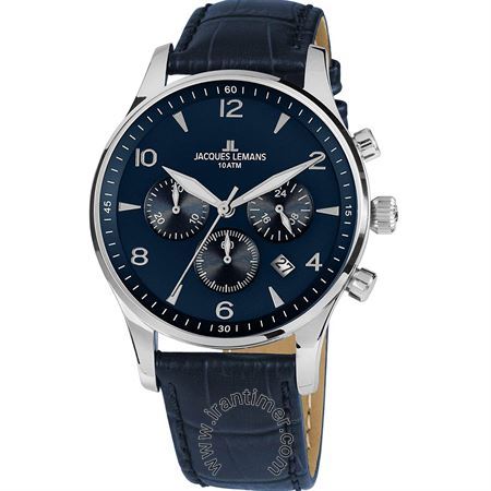 قیمت و خرید ساعت مچی مردانه ژاک لمن(JACQUES LEMANS) مدل 1-1654ZC کلاسیک | اورجینال و اصلی