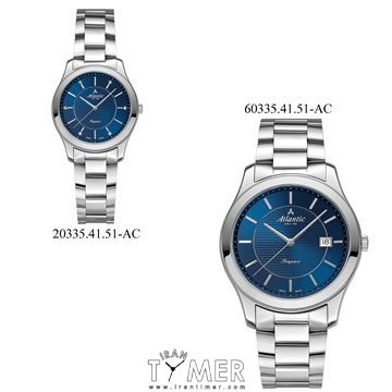 قیمت و خرید ساعت مچی مردانه آتلانتیک(ATLANTIC) مدل AC-60335.41.51 کلاسیک | اورجینال و اصلی