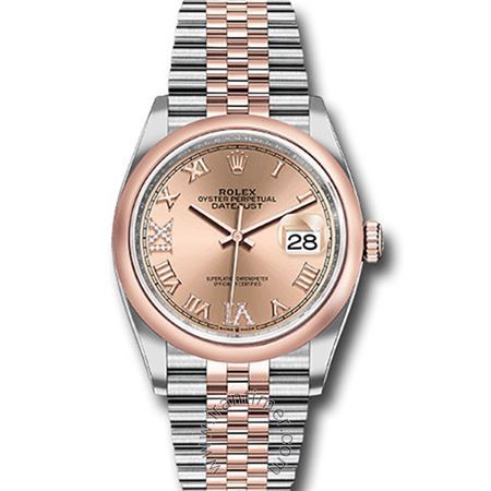 قیمت و خرید ساعت مچی مردانه رولکس(Rolex) مدل 126201 RDR69J COPPER کلاسیک | اورجینال و اصلی