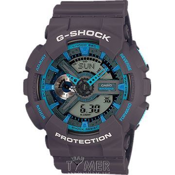 قیمت و خرید ساعت مچی مردانه کاسیو (CASIO) جی شاک مدل GA-110TS-8A2DR اسپرت | اورجینال و اصلی