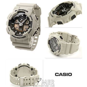 قیمت و خرید ساعت مچی مردانه کاسیو (CASIO) جی شاک مدل GA-100SD-8ADR اسپرت | اورجینال و اصلی