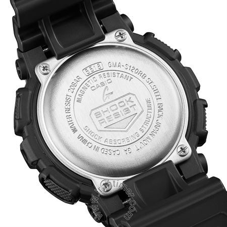 قیمت و خرید ساعت مچی زنانه کاسیو (CASIO) جی شاک مدل GMA-S120RB-1A اسپرت | اورجینال و اصلی
