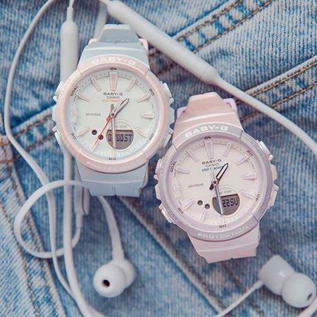 قیمت و خرید ساعت مچی کاسیو (CASIO) بیبی جی مدل BGS-100SC-4ADR اسپرت | اورجینال و اصلی