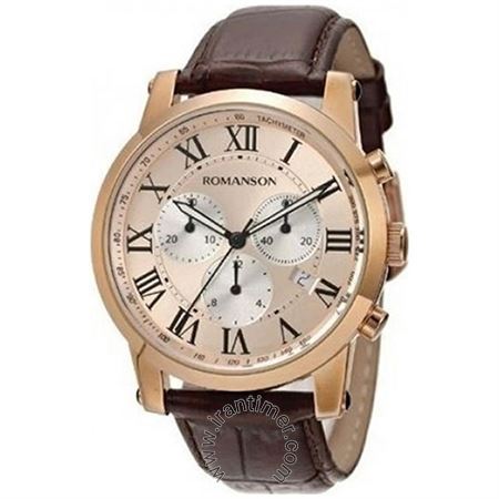 ساعت مچی مردانه کلاسیک بند چرمی