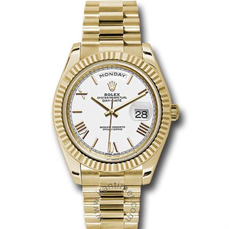 قیمت و خرید ساعت مچی مردانه رولکس(Rolex) مدل 228238 wrp White کلاسیک | اورجینال و اصلی