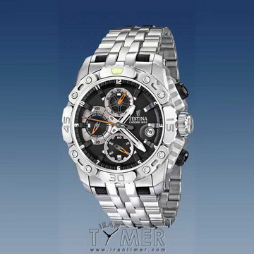 ساعت مچی مردانه اسپرت کورنوگراف تمام استیل صفحه گرد غواصی در عمق کم