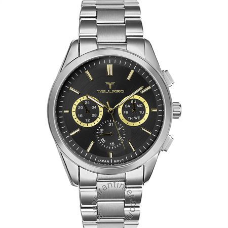 ساعت مچی مردانه کلاسیک بند استیل، ست