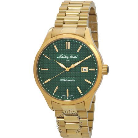 ساعت مچی مردانه کلاسیک تمام استیل، 18 عدد سنگ قیمتی داخل موتور